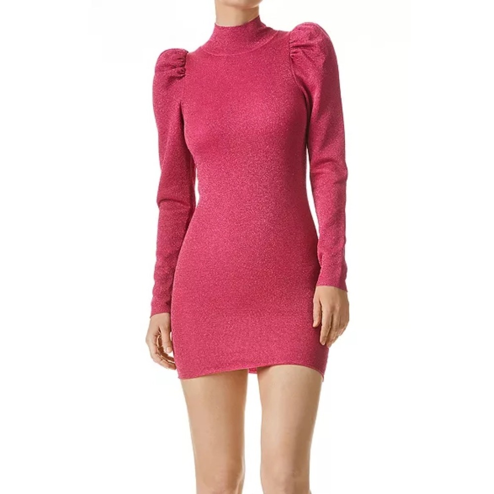Alice + Olivia Pink Mini Dress